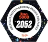 Inc. 5000 badge for fastest-growing private companies in America, ranked 2052 in 2024