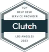 Top help desk service provider badge