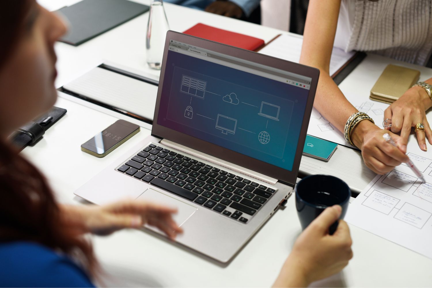 Cloud migration is complete in visual form
